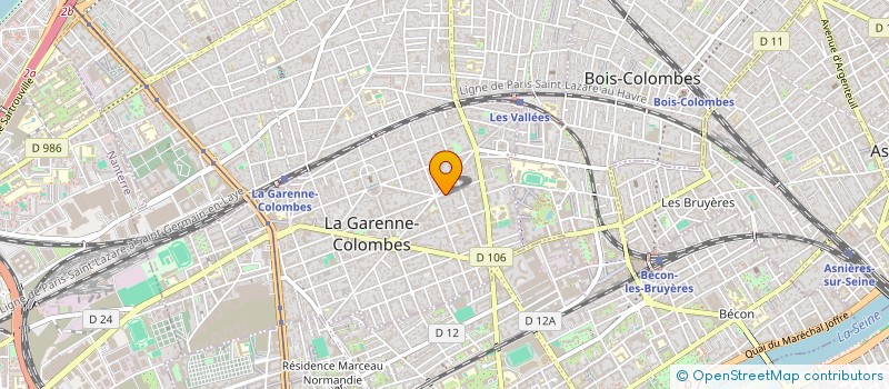 localisation de l'entreprise STORIEYES à LA GARENNE-COLOMBES