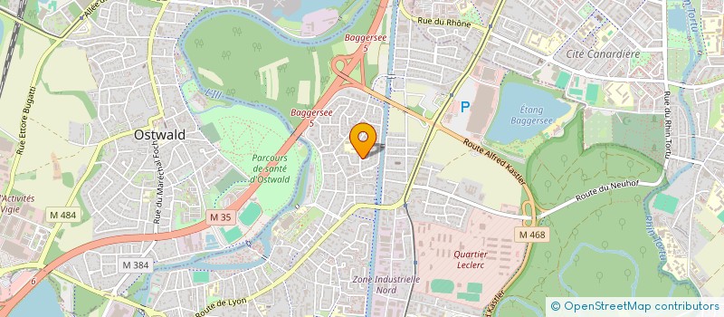 localisation de l'entreprise STORK ESTATE  ILLKIRCH-GRAFFENSTADEN