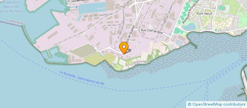 localisation de l'entreprise STORKCOM à LA ROCHELLE