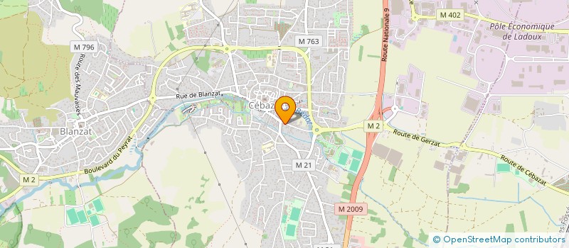 localisation de l'entreprise STORLYD BRASS  CEBAZAT