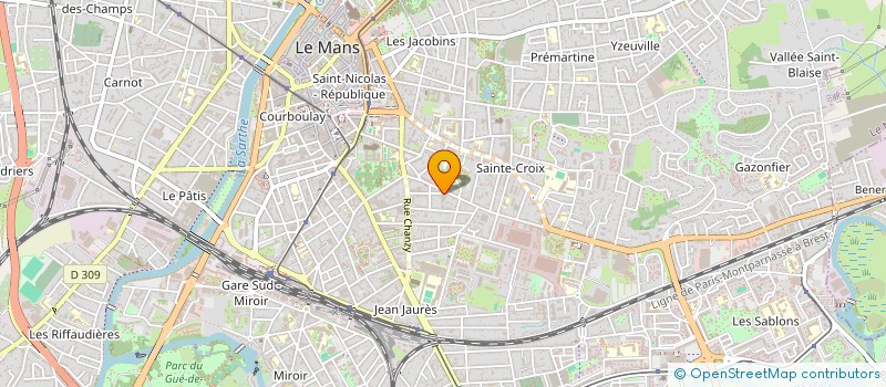 localisation de l'entreprise STORM à LE MANS