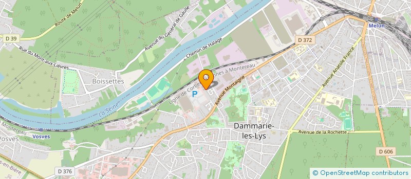 localisation de l'entreprise STORM à DAMMARIE-LES-LYS