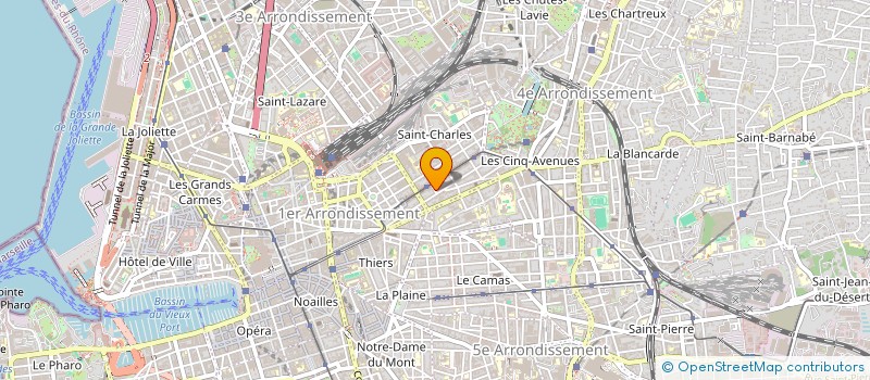 localisation de l'entreprise STORM COMMUNICATION à MARSEILLE