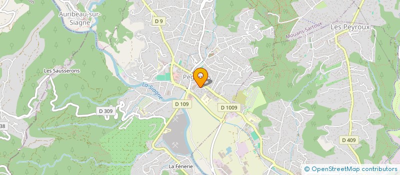 localisation de l'entreprise STORM CONSULTING  PEGOMAS