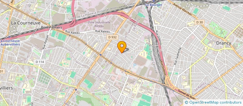 localisation de l'entreprise STORM ELEC à DRANCY