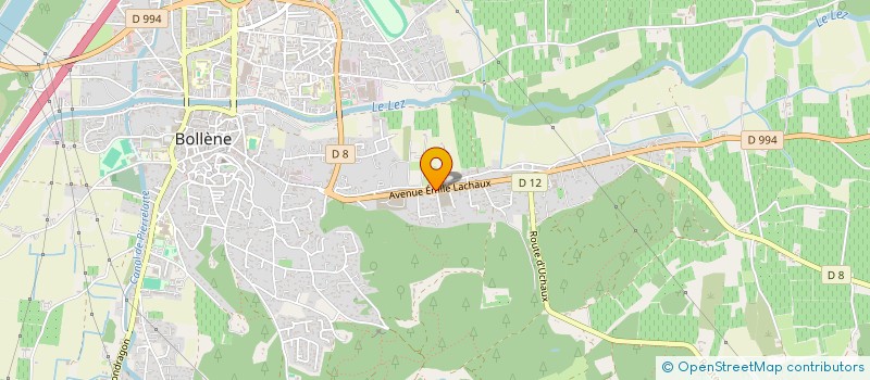 localisation de l'entreprise STORM MOTORCYCLE à BOLLENE