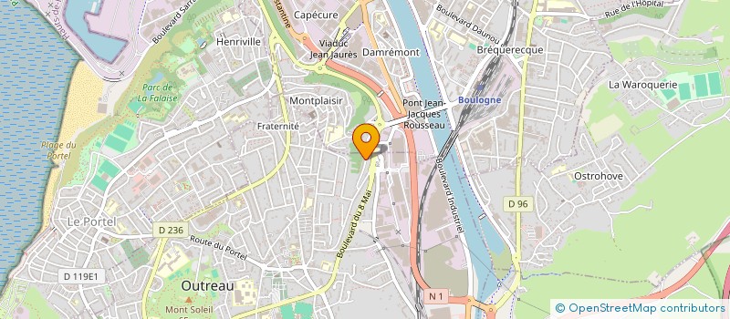 localisation de l'entreprise STORM ROCK62  OUTREAU