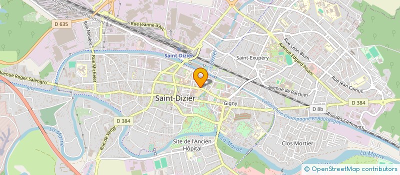 localisation de l'entreprise STORM SKATEBOARDING à SAINT-DIZIER