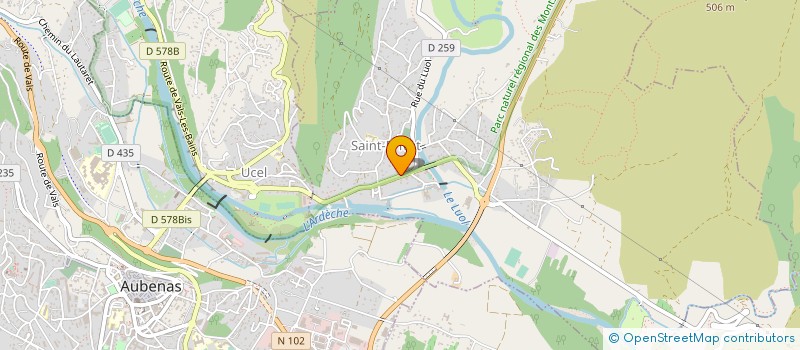 localisation de l'entreprise STORM TECHNOLOGY  SAINT-PRIVAT