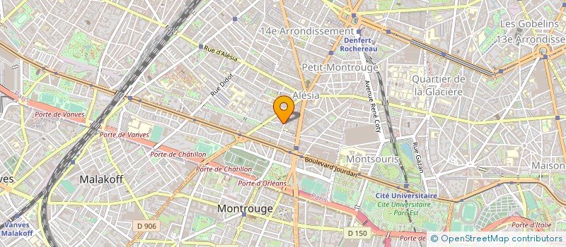 localisation de l'entreprise STORMIER SARL  PARIS