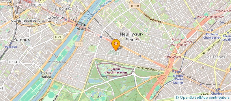 localisation de l'entreprise STORMIZE à NEUILLY-SUR-SEINE