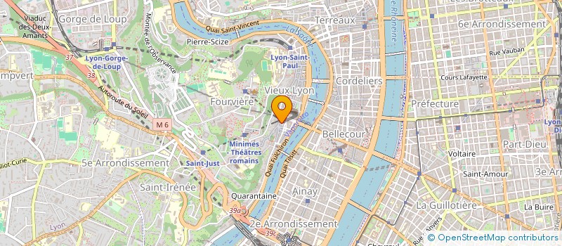 localisation de l'entreprise STORMO à LYON