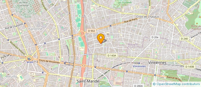 localisation de l'entreprise STORMY MANAGEMENT à MONTREUIL