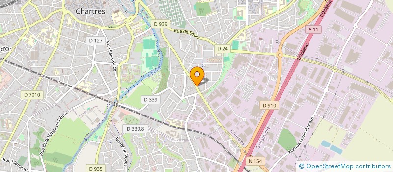 localisation de l'entreprise STORVITAL à CHARTRES