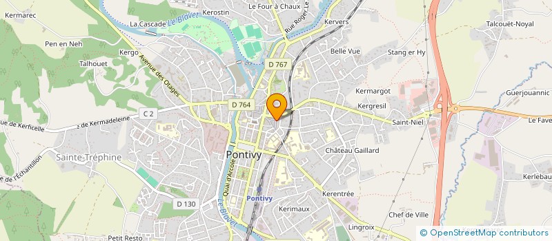 localisation de l'entreprise STORY JERK SAS à PONTIVY