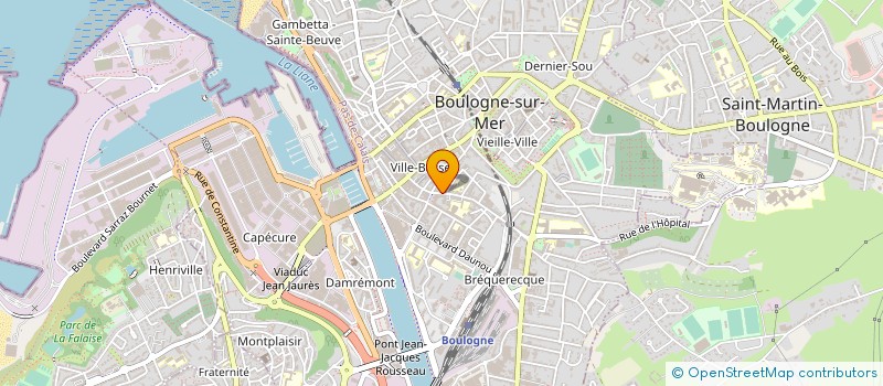 localisation de l'entreprise STORY'MAGINE  BOULOGNE-SUR-MER