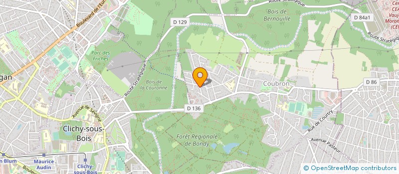 localisation de l'entreprise STORY MEUBLES à COUBRON