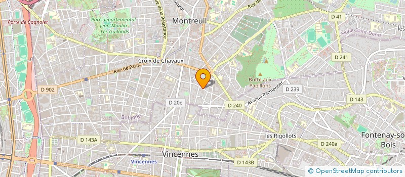 localisation de l'entreprise STORY UP PRODUCTIONS à MONTREUIL