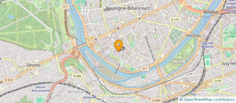 localisation de l'entreprise STORYMARK à BOULOGNE-BILLANCOURT