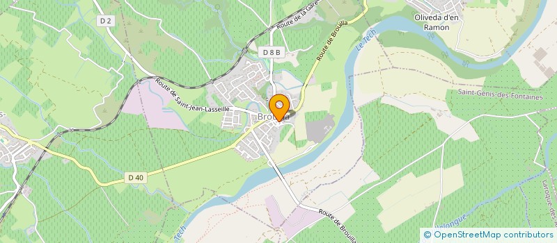 localisation de l'entreprise STOUPY MOTOSO  BROUILLA