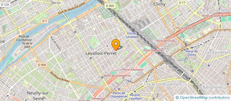 localisation de l'entreprise STOURA à LEVALLOIS-PERRET