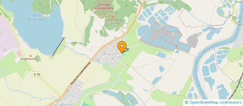 localisation de l'entreprise STOURM-BOUYER  RODEMACK