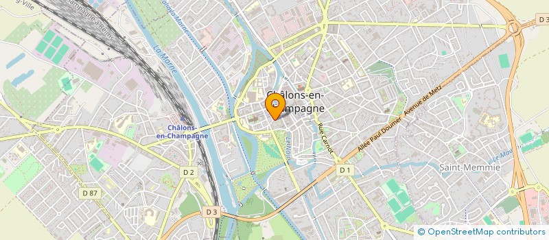 localisation de l'entreprise STOURME  CHALONS-EN-CHAMPAGNE