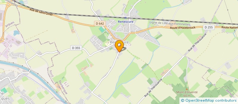 localisation de l'entreprise STOVEN NOGE  RENESCURE