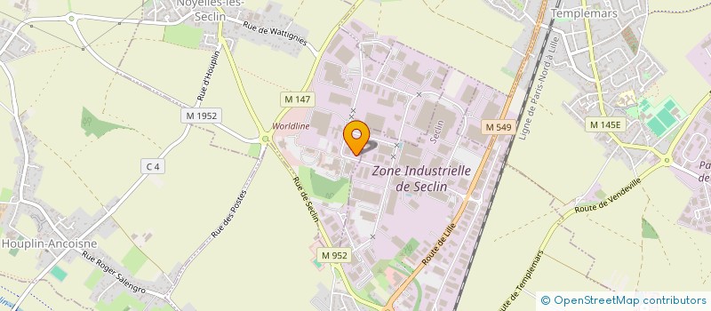 localisation de l'entreprise STOVER SERVICE RESTAURATION SARL  NOYELLES-LES-SECLIN