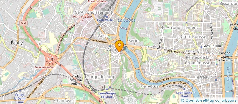 localisation de l'entreprise STOVIAL à LYON