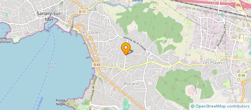 localisation de l'entreprise STOWE  TOULON