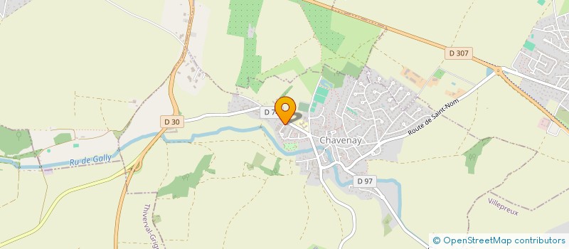 localisation de l'entreprise STOYCOS à CHAVENAY