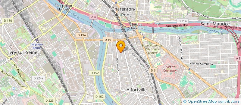 localisation de l'entreprise STP  ALFORTVILLE