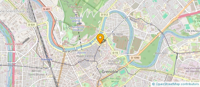 localisation de l'entreprise STP  GRENOBLE