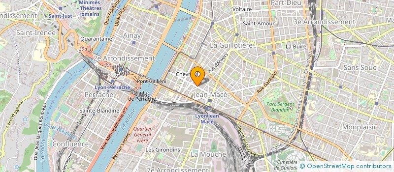 localisation de l'entreprise STP à LYON