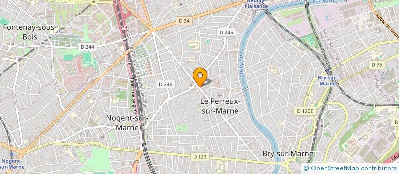 localisation de l'entreprise STP  LE PERREUX-SUR-MARNE