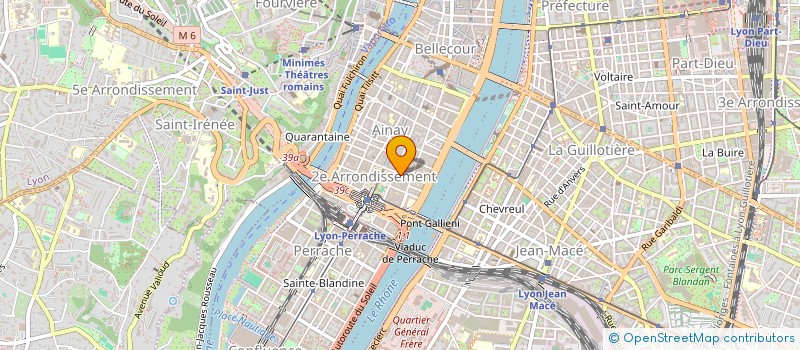 localisation de l'entreprise STP à LYON