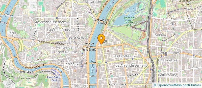 localisation de l'entreprise STP  LYON