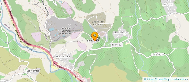 localisation de l'entreprise STP APARISI à LE BOSC