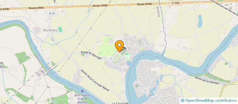 localisation de l'entreprise STP HOLDING  RIVIERES