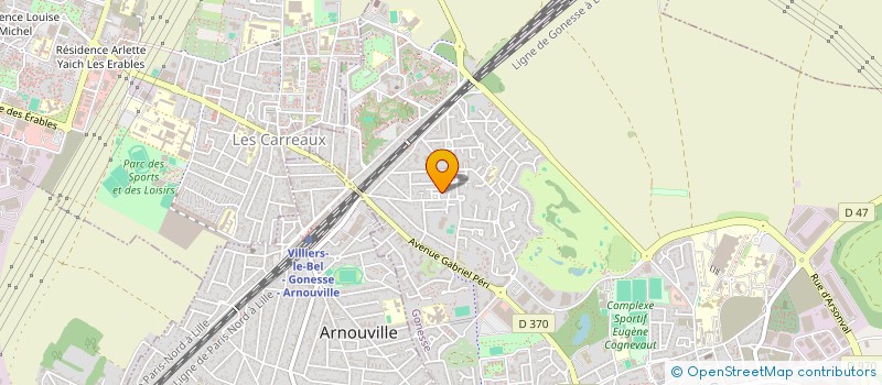 localisation de l'entreprise STP PROBAT à GONESSE