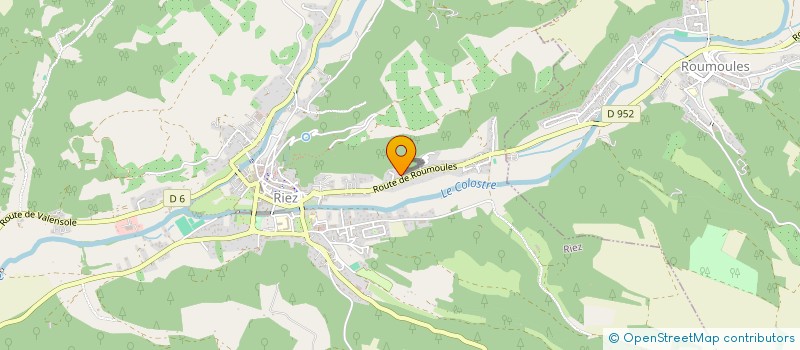 localisation de l'entreprise STP PROVENCE à RIEZ