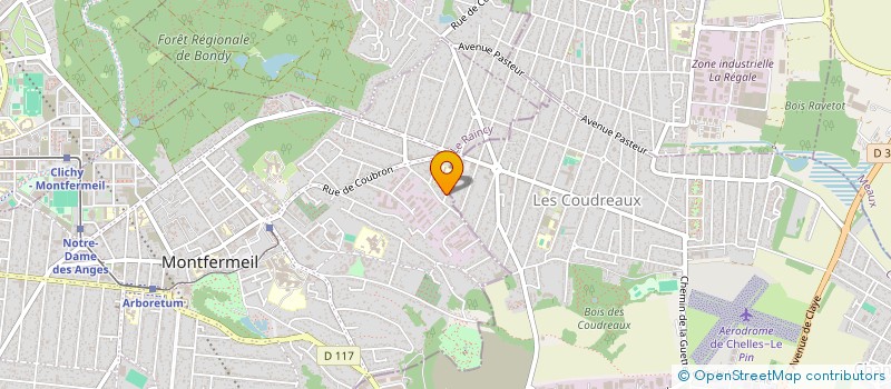 localisation de l'entreprise STP RENOV  MONTFERMEIL