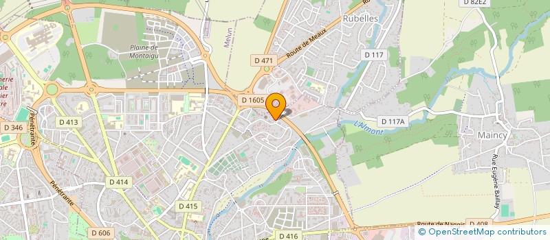 localisation de l'entreprise STP SM  MELUN