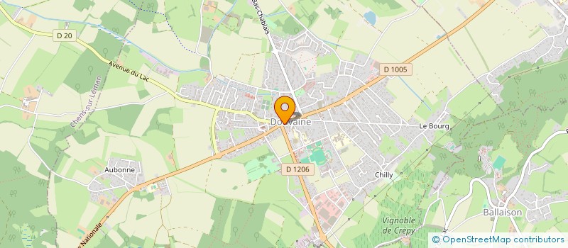 localisation de l'entreprise STP VEIGY IMMO  DOUVAINE