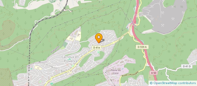 localisation de l'entreprise STP2C à CARNOUX-EN-PROVENCE