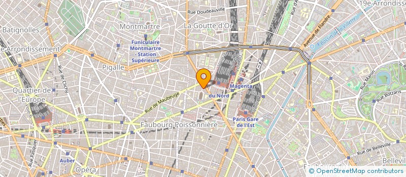 localisation de l'entreprise STPB à PARIS