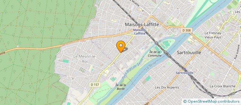 localisation de l'entreprise STPB  MAISONS-LAFFITTE