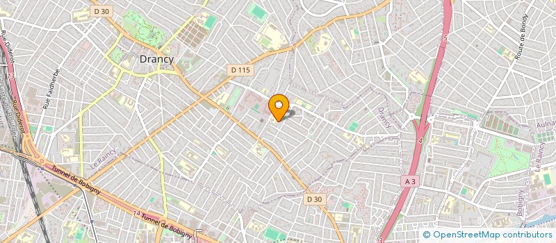 localisation de l'entreprise STPB à DRANCY