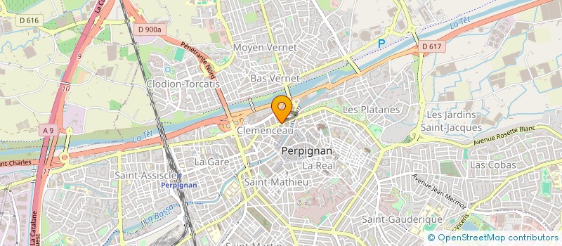 localisation de l'entreprise STPH-CLEANER à PERPIGNAN